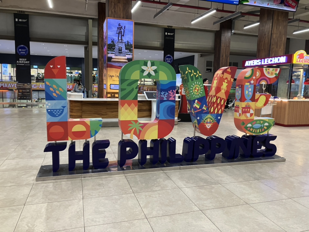 Inside Mactan-Cebu International Airport